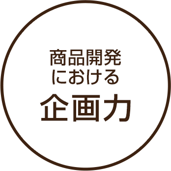 商品開発における企画力